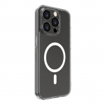 Back panel cover Evelatus Apple iPhone 14 Pro Clear Case With MagSafe and Camera Protection Transparent