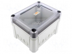 Enclosure: junction box | X: 151mm | Y: 191mm | Z: 126mm | polycarbonate