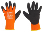 Protective gloves | Size: 10 | orange-black | MaxiTherm&reg;