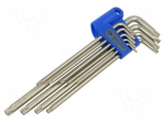 Wrench: Torx&reg;-set | with protection | long | 9pcs.