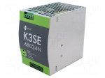 Power supply: switching | for DIN rail | 480W | 24VDC | 20A | IP20 | K3SE
