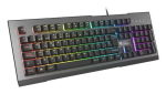 GENESIS Rhod 500 RGB keyboard Gaming USB QWERTY Spanish Black, Grey
