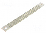 Braids | earthing tape | W: 25mm | 35mm2 | &Oslash;1: 11mm | &Oslash;2: 11mm | 195A | KT