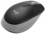 Computer mouse Logitech  Full size Mouse M190 \tWireless, Mid Grey, USB