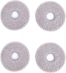 Vacuum cleaner accessory Ecovacs  Washable Improved Mopping Pads for OZMO Turbo Mopping Systems of X1 OMNI/X1 TURBO/T10 TURBO/ T20 OMNI D-WP04-0012 4 pc(s)