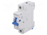 Circuit breaker | 230/400VAC | Inom: 16A | Poles: 1 | Charact: C | 10kA