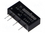 Converter: DC/DC | 1W | Uin: 4.5&divide;5.5VDC | Uout: 15VDC | Iout: 67mA | SIP7