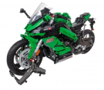 Jie Star Kawasaki Ninja 1000SX Sports Motorcycle Building Blocks Set 2304pcs.