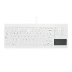 Contour Design Active Key Contour QuickClean Medical Keyboard IP68 Touchpad Compact Wired White UK C7412