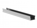 SLIMLINE WIDE - 15 mm - ANODIZED IN SILVER ALUMINIUM LED PROFILE - 2 m
