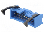 Connector: IDC | socket | male | PIN: 16 | straight | THT | 2.54mm | 2x8