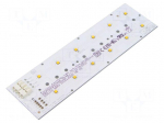 LED strip | W: 49.5mm | L: 172.2mm | No.of diodes: 12 | CRImin: 80 | 3000K