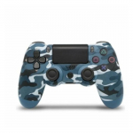 Wireless Game Controller Riff DualShock 4 v2 for PS4 / PS TV &mdash; Blue Camo