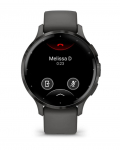 Garmin Venu 3S 3.05 cm (1.2") AMOLED 41 mm Digital 390 x 390 pixels Touchscreen Grey Wi-Fi GPS (satellite)