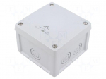 Enclosure: junction box | X: 102mm | Y: 102mm | Z: 70mm | polycarbonate