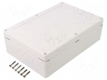 Enclosure: multipurpose | X: 140mm | Y: 210mm | Z: 60mm | ZP | ASA | white
