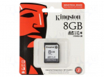 Memory card | SDHC | 8GB | industrial | Class 10 UHS I U3 | R: 100MB/s