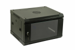 6U 19'' Seinakapp/ 600 x 600 x 368mm/ Must/ Monteerimata