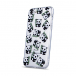 Back panel cover iLike Apple iPhone X / iPhone XS Ultra Trendy Panda Back Case