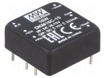Converter: DC/DC | 10W | Uin: 36&divide;75V | Uout: 15VDC | Uout2: -15VDC | 18g