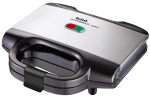 Tefal SM1552 sandwich maker 700 W Black, Stainless steel