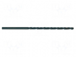 Drill bit | for metal | &Oslash;: 6.8mm | L: 156mm | high speed steel | long