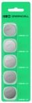 Batteries Green Cell Blister 5x Lithium Battery CR2016