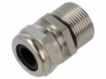 Cable gland | with long thread | PG16 | brass
