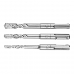 T&ouml;&ouml;riistad ja m&otilde;&otilde;teseadmed // Uued tooted t&ouml;&ouml;riistade, tarvikute kategoorias // Zestaw wierteł do betonu SDS Plus, quatro, zestaw 3 szt. - 6, 8, 10 x 110 mm