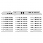 Uued tooted // Brzeszczoty do wyrzynarki, 21TPI, BIM, uchwyt typu T, kpl. 25 szt.