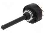Switch: rotary | Pos: 6 | 0.15A/250VDC | Poles number: 2 | 30&deg; | -30&divide;85&deg;C