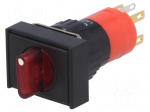 Switch: rotary | Pos: 2 | SPST-NO + SPST-NC | 3A/220VAC | 2A/24VDC
