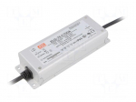Power supply: switched-mode | LED | 74.9W | 53&divide;107VDC | 350&divide;700mA