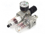 Air preparation set | 1800l/min | Working press: max.10bar | 5um