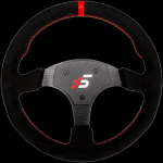 SIMAGIC Round-Shaped Steering wheel without HUB, 330mm, Suede. S402