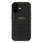 Other goods Audi  Audi Synthetic Leather iPhone 16 6.1" black/black hardcase AU-TPUPCIP16-GT/D2-BK