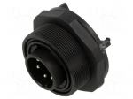 Connector: circular | socket | male | PIN: 6 | 5A | 277V | IP68,IP69K