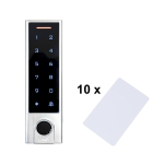PNI DK350 Access Control Keypad with Wi-Fi Tuya App and 10 EMC-01 RFID 125 KHz Cards