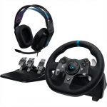 Logitech G920 Driving Force Steering Wheels & Pedals + G335, for Xbox Series X|S/Xbox One/PC, Black