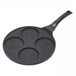 Kokkamis- ja lauan&otilde;ud | K&ouml;&ouml;gitarbed // Pannid // Patelnia do plack&oacute;w, naleśnik&oacute;w, aluminium, czarny marmurek śr.26,5cm kinghoff
