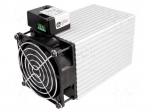Blower heater | 500W | IP20 | DIN EN50022 35mm | 112x82x165mm | 230V
