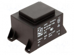 Transformer: encapsulated | 20VA | 230VAC | 9V | 2223mA | Mounting: PCB