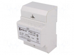 Transformer: mains | 30VA | 230VAC | 42V | IP30 | Mounting: DIN | 1kg