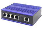 ASSMANN Electronic DN-650105 network switch Fast Ethernet (10/100) Black, Blue