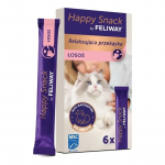 CEVA Feliway Happy snack Salmon - cat treats - 6x15g