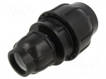 Splice terminal: clamping | &Oslash;out: 63mm | &Oslash;in: 40mm | for PE pipes