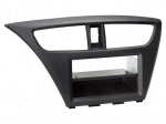 Radio frame | Honda | 2 DIN | black