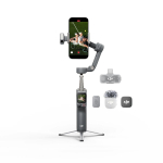 DJI Osmo Mobile 8P Creator Combo Smartphone Camera Stabilizer, 360&deg; Rotation, Black