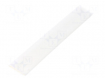 Heat shrink sleeve | glueless | 3: 1 | 18mm | L: 1.2m | white | 5pcs.