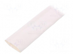 Heat shrink sleeve | thin walled | 3: 1 | 24mm | L: 30m | white